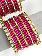 Ayushi Bangle Set/ Stack