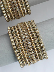 Sanaya Bangle Set / Stack-Gold