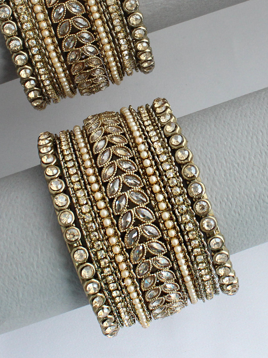 Sanaya Bangle Set / Stack-Gold