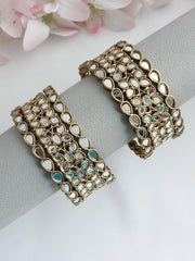 Kanak Bangle set-Antique Gold 