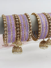 Smridhi Bangle Set / Stack -Lavender