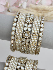 Arina Bangle Set / Stack-Antique Gold