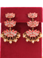 Kamal Earrings-Red