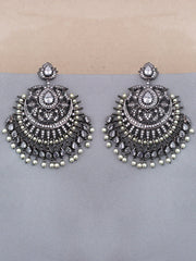 Lavanya Earrings-Silver