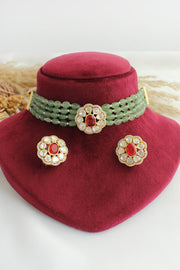 Ruhisha Choker Necklace Set