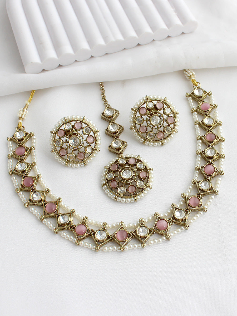 Vihani Choker Necklace set